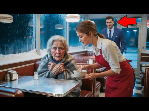 Sie nimmt alte Frau im Schneesturm auf – am nächsten Tag erscheint ein Millionär