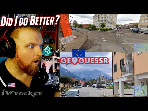 American Tries European Geoguessr again..