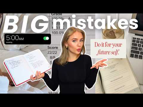 8 Studying Mistakes Holding You Back