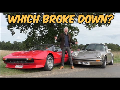 What would you pick? Ferrari 308 Vs Porsche 911 SC test ends badly!