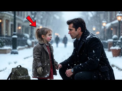 The Jewish Little Girl Said:"My Mom Didn’t Return Yesterday…"—And The CEO Followed Her Into The Snow