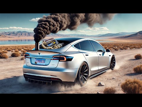 Cordless Tesla Turbo Diesel 3.0 (3500 mi Without Charging)