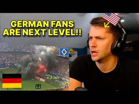 American reacts to WILD German Football fans and Ultras