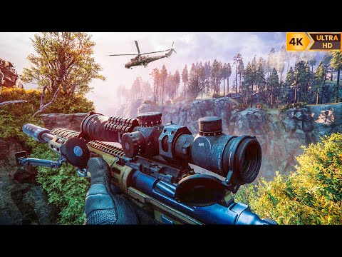 Sniper Ghost Warrior 3 - Stealth Sniper Gameplay [4K UHD 60FPS] No HUD