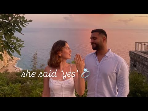 sürpriz evlilik teklifi 💍 Iskodra gölü ☘️