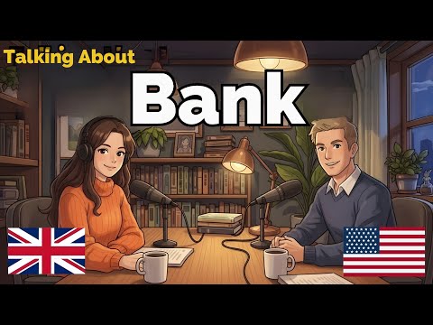 How to Talk at the Bank in English | English Conversation Practice