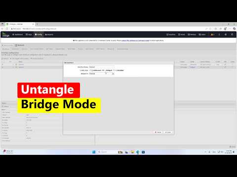 How to set up Bridge mode on Untangle Firewall