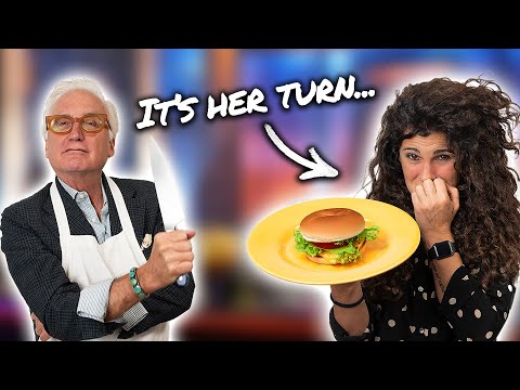 Challenging My Italian Wife to Cook AMERICAN FOOD