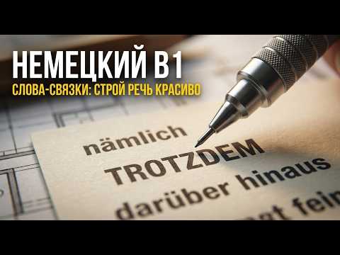 Немецкий B1: Слова-связки и вводные конструкции 🗣️     🚀 Звучи как НОСИТЕЛЬ!