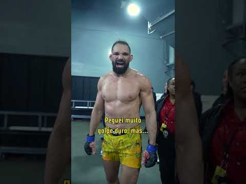 Fala, Michel Pereira! 🇧🇷🗣 Confira o recado do brasileiro após a vitória no #UFCHouston!