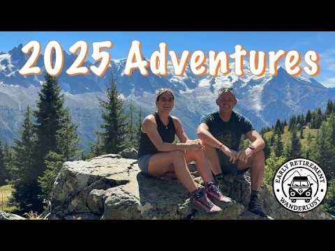 How we used our Campervan in 2025- A year of Retirement Adventures...
