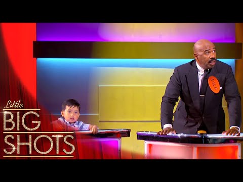 4-Year-Old Genius vs. Steve Harvey in a Quiz Battle! 🧠 | Little Big Shots