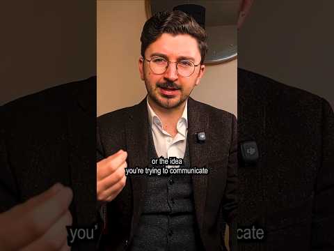 The best presenters tell a story