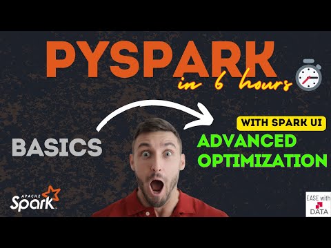 PySpark Full Course | Basic to Advanced Optimization with Spark UI PySpark Training | Spark Tutorial