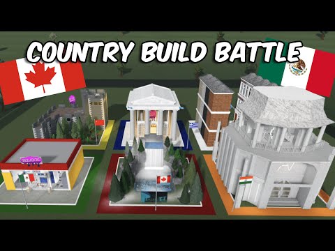100K COUNTRY BUILD BATTLE pt 2 IN BLOXBURG