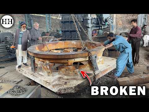 How We Repaired This Giant Thing—Still Have No Clue What It Is! 🤔