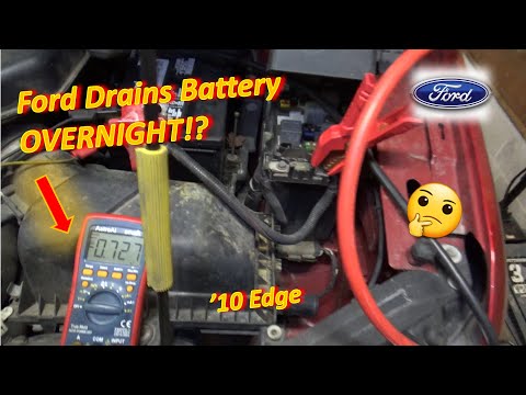 Ford DRAINS Battery OVERNIGHT?! ('10 Edge)