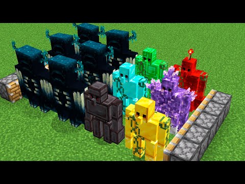x500 Wardens and All minecraft Golems combined?