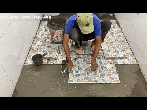 The Most Accurate Technique For Waterproofing And Installing Ceramic Tiles For The Bathroom Floor