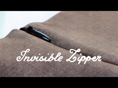 In Detail: Invisible Zipper