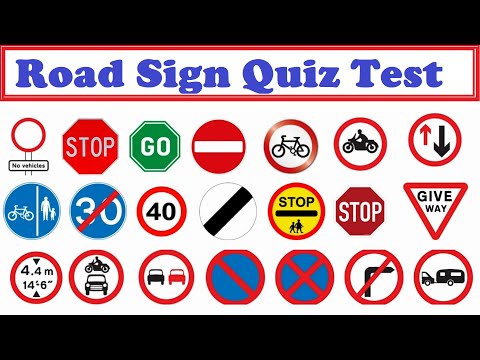 Road Signs Quiz Test| Traffic Sign Test #english #englishlanguage #quiz #languagelearning #education