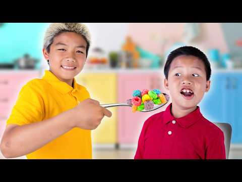 Eric Teaches Kaden Fun Games and Becomes the Best Big Brother