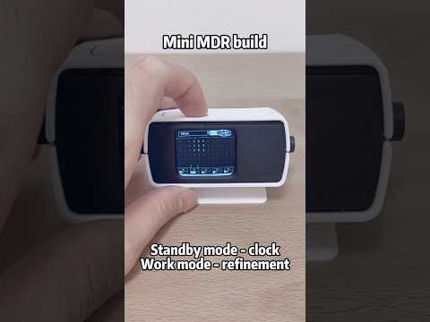 Mini MDR build #techtok #severancetvshow #severanceseason2 #raspberrypi #3dprinting
