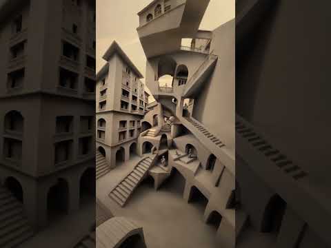 AI Zoom Out - Escher