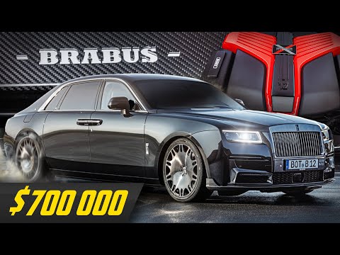 Самый дорогой и злой Роллс: Brabus 700 - быстрейший в истории | #ДорогоБогато Роллс Ройс, Брабус
