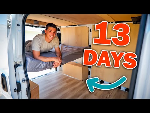 Simple & Affordable Camper Van Build In Under 2 Weeks