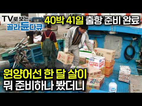 한국이 잡고 일본이 먹는다. 일본인이 사랑하는 한국산 해산물｜풍량주의보로 조업중단. 바로 선상 야식 파티 열었더니｜붕장어 작업을 반드시 오후에 투망하는 이유｜극한직업｜#골라듄다큐
