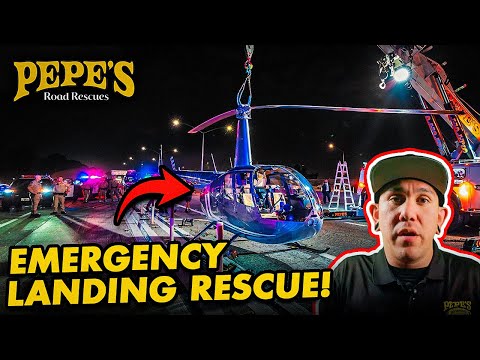 INSANE EMERGENCY LANDINGS Cessna Gear Failure Save and Helicopter Lands on Freeway