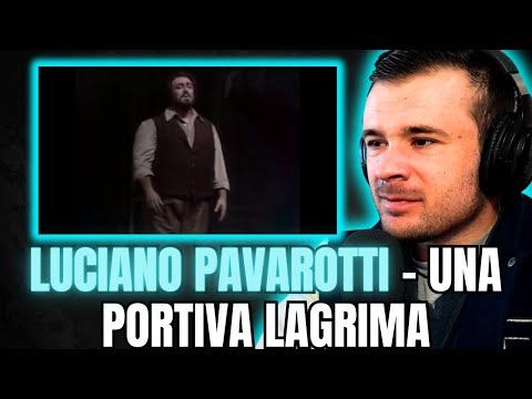 Luciano Pavarotti - Una furtiva lagrima (Reaction)