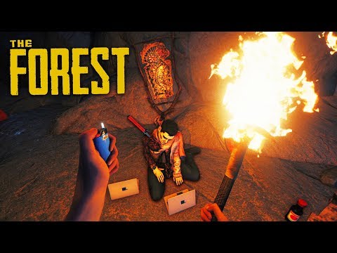 FINDING NEW WEAPONS!! (The Forest)