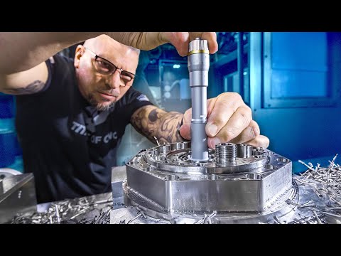 Precision Machining Complex Rocket Part out of Titanium