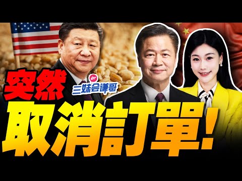 突然取消訂單!美國農民等不到中國｜EUV原型機曝光 卡不住中國了! #三妹会谦哥