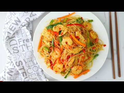 HOW TO COOK DELICIOUS  VERMICELLI RICE NOODLES