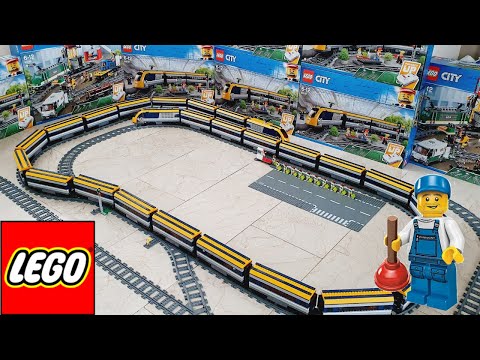 Lego 60197 How long can you make this train ??