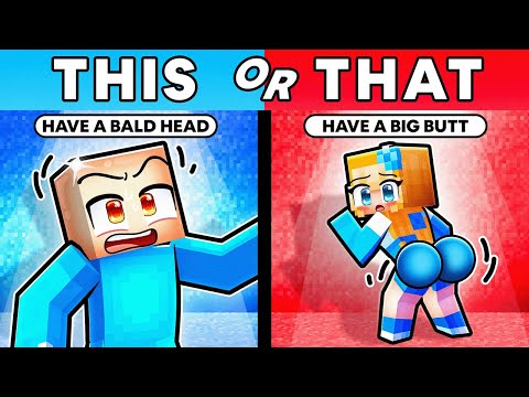 Minecraft but THIS or THAT!