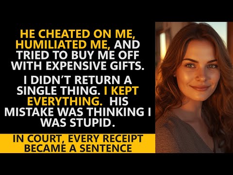 My husband tried to buy my forgiveness — and his mistake was thinking I was stupid