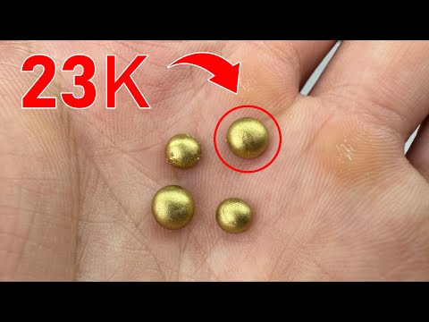 Say Goodbye To Factories, Step By Step To Make 23K Gold At Home No Need Machines