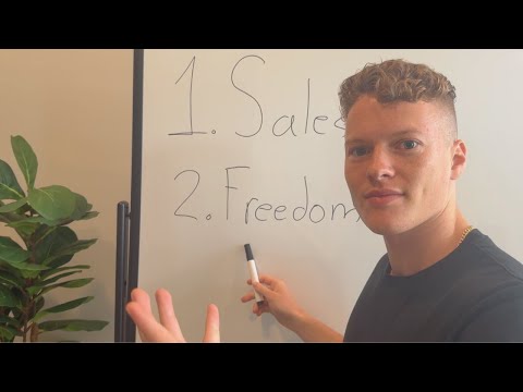 Why Sales Will Set You Free
