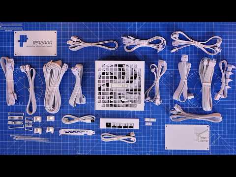 Lian Li RS (rotational shift) PSU wiring and setup guide featuring RS1200G