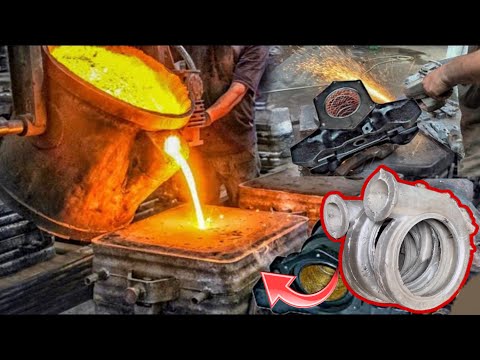 The Manufacturing process of industrial Turbocharger 53 Years Old Cast Turbocharger factory