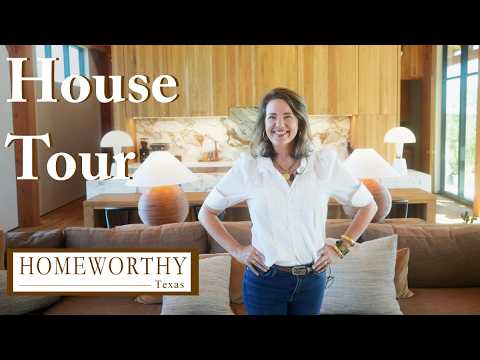 TEXAS HOUSE TOUR | Inside a Charming A-Frame Retreat with a Lush Garden in Round Top, Texas