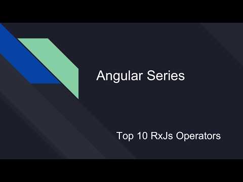Top 10 RxJs Operators in Angular [Angular Series]