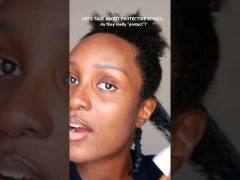 do protective styles really "protect"? #naturalhair #protectivestyles