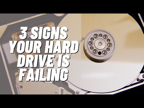 3 Signs Your Hard Drive Is Failing