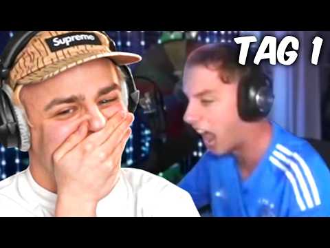 WIR VERSUCHEN HUGO 1 TAG ZU RAGEBAITEN! (mit BastiGHG, Rewi & Co)