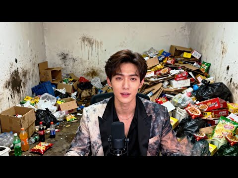 😥Can you believe the male anchor actually lives in a garbage dump?